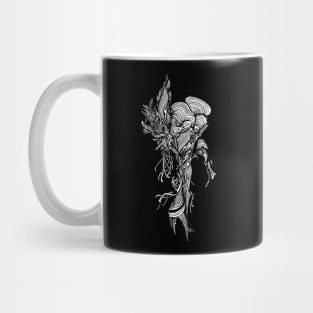 Abstract Monster Mug